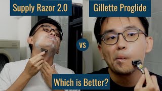 Supply Single Edge Razor 2.0 Review | Supply Razor vs Gillette Proglide Shaver | Which is better?