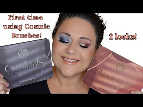 *NEW* Cosmic Brushes Cooltrals & Nudetrals Palette! Yikes, $16 shipping! But are they worth it?