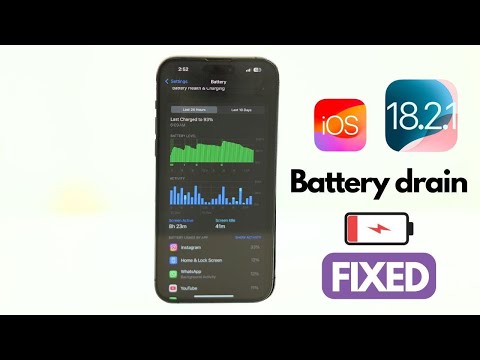 How to Fix Battery Drain on iOS 18.2.1