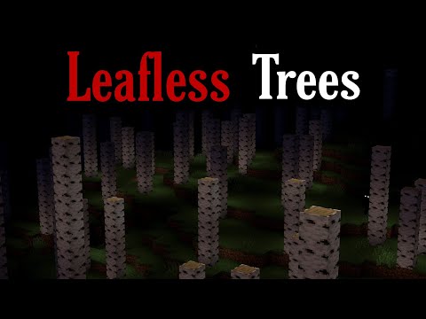 If you see trees without Leaf, Delete your world! (Minecraft Creepypasta)