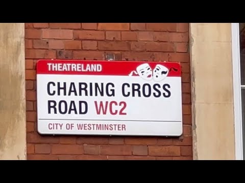 Charging Cross Road, Relaxing Walking In London