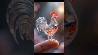 "Crystal-Clear Miniature Animals:#cute #minatures #miniatureworld