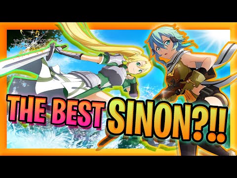 [SAO ARS]IS THIS THE BEST UNIT IN THE GAME?!! INSANE UR SINON/LEAFA - SAO Alicization Rising Steel