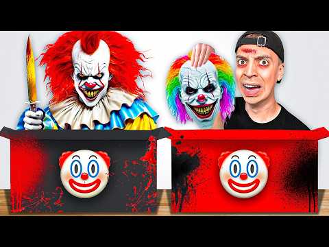 1000€ HORROR CLOWN MYSTERY BOX OPENING eskaliert! 😱🤡 Welche Box ist WERTVOLLER?