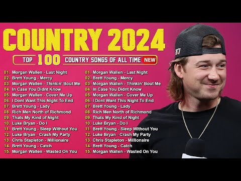 Country Music 2025 - Morgan Wallen, Luke Combs, Brett Young, Kane Brown, Luke Bryan, Chris Stapleton