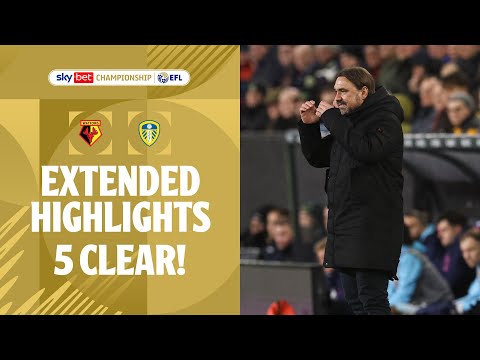 FIVE CLEAR! | Watford v Leeds United extended highlights