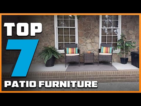 7 Best Patio Furniture Sets for Ultimate Outdoor Comfort