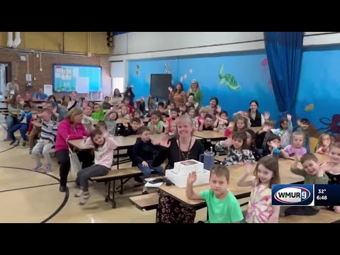 WMUR'S Kevin Skarupa visits Reeds Ferry School in Merrimack