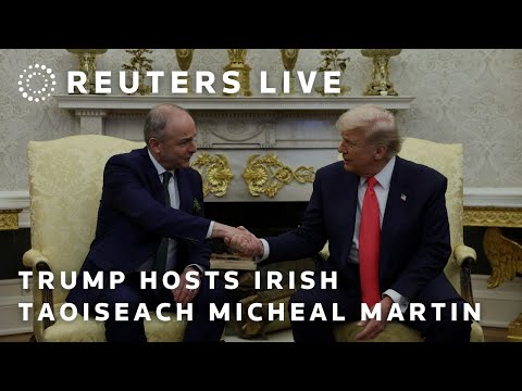 LIVE: US President Donald Trump meets Irish Taoiseach Micheal Martin in Washington, D.C.