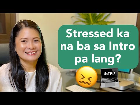 How to write a good research introduction | Paano magsulat ng research introduction