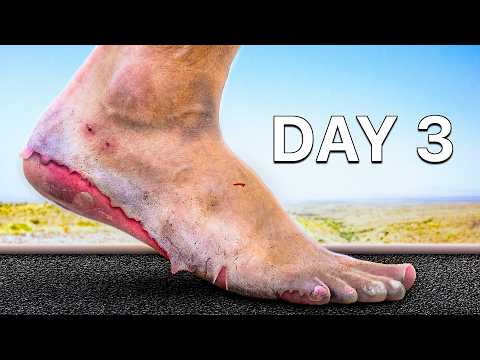 I Walked Across an Entire Country Barefoot