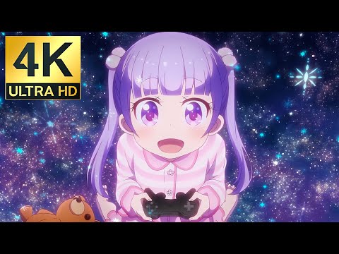 NEW GAME! OP2 4K 60FPS 【ニューゲーム】