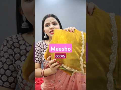 Instagram Viral Saree From Meesho #shorts #ytshorts #trending #trendingnow #viralvideo #meesho