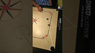 DOUBLE TOUCH TRICK SHOT || CARROM TRICK SHOT | #carrom #carromboard #sport