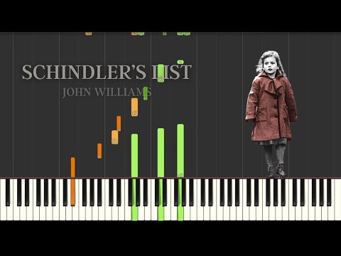 Schindler's List - John Williams | Synthesia Piano Tutorial