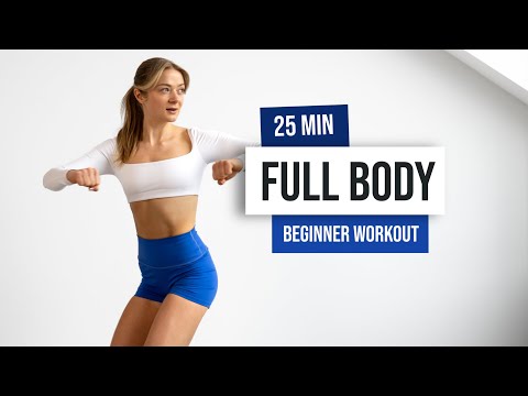 25 MIN NEW TO HIIT Workout, for Beginners - No Equipment - Full Body, No Repeat Home Workout