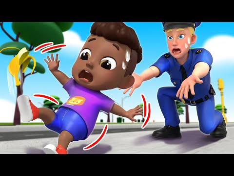 Don't Litter Song | Policeman Keeps Everyone Safe | Good Habits | Rosoo Nursery Rhymes & Kids Songs