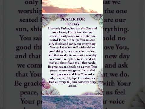 Morning Prayer 🙏 #jesuslovesyou #prayerforyou #faith #god #jesussaves #pray #prayertogod #praydaily