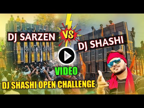 #DjSarzen Vs #DjShashi Competition || Jharkhand || Ram Raj Manidir Dj Shashi Open Challange