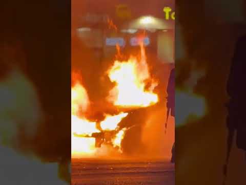 Car 🚗 Fire 🔥 in Kenmore, Washington 3/12/2025