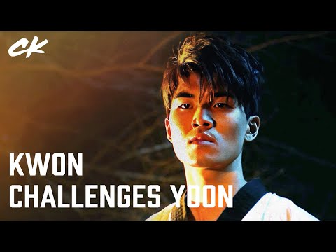 Kwon Challenges Yoon and Claims His Patch | Cobra Kai (Brandon H. Lee & Daniel J. Kim)