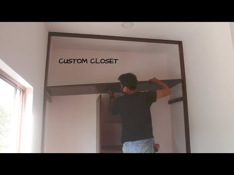 How to Build & Install a Closet