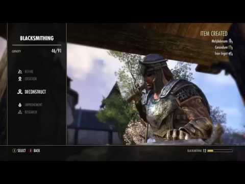 Elder Scrolls Online (Xbox One) Easy Money & Fast Crafting XP Leveling Guide