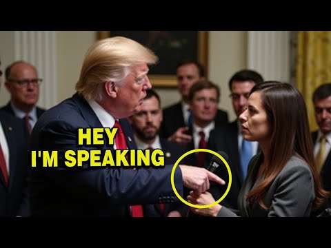 CNN’s Kaitlan Collins TRIES to Corner Trump – His Response SHUTS HER DOWN!