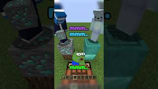 No Talking Telepathy 🤐 #shorts #minecraft #minecraftshorts