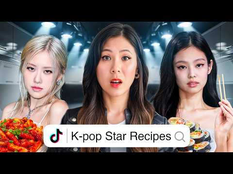 I Tested Viral K-POP STARS Favorite Foods! 🎤