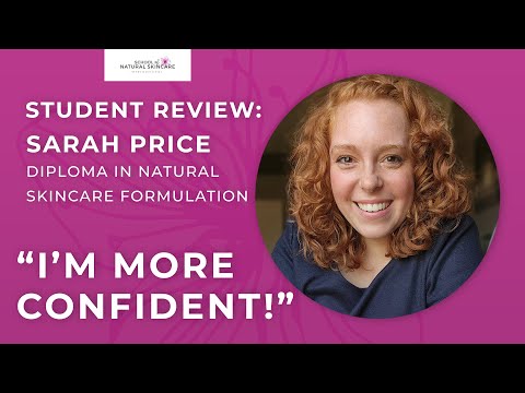 Crafting Clean Beauty! From Allergies to Artistry: Sarah Price's Path to Natural Skincare Mastery