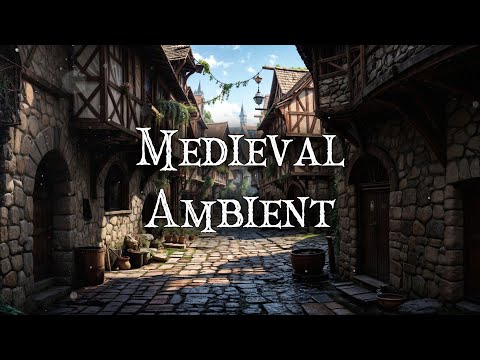 A Serene Walk Through the Medieval Alleys | Relaxing Medieval Ambient Celtic Music