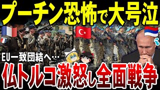 【ゆっくり解説】EU一致団結でロシア窮地！フランスが正式参戦…トルコもウクライナ派兵を発表。