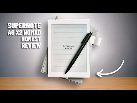 Best E note taking experience? Supernote A6 X2 Nomad Review