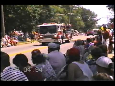 FRANKLIN, MA ANNUAL FIRE APPARATUS PARADE - JULY 4, 1994