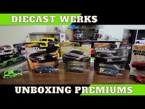 UNBOXING SOME HOT WHEELS PREMIUMS