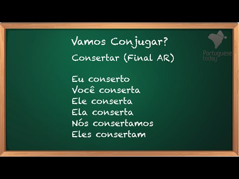 Let´s Conjugate: To Fix (Consertar) in Portuguese