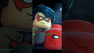 Lego Jason Todd Makes a Good Point | #youtubeshorts #explorepage #redhood #batman #robin #dccomics