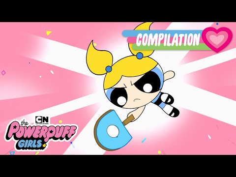 Ping Pong Battle! | MEGA Compilation | The Powerpuff Girls | Cartoon Network