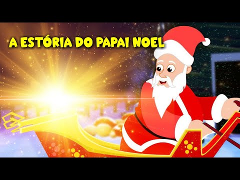 A Estória do Papai Noel - História infantil para dormir - Desenho animado