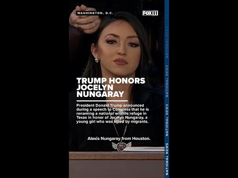 Trump honors Jocelyn Nungaray, young Texas girl killed by migrants