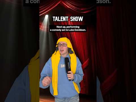 Boy Does Talent Show #Shorts