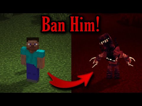 If a random player who doesn't move joined your server, Ban him! (Minecraft Creepypasta)