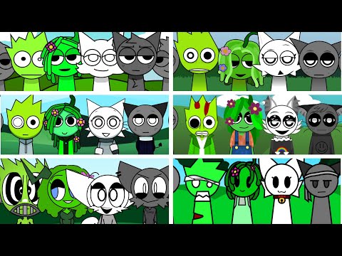 Incredibox - Sprunki but LOVE COUPLES in ALL Different Mods | PART 2