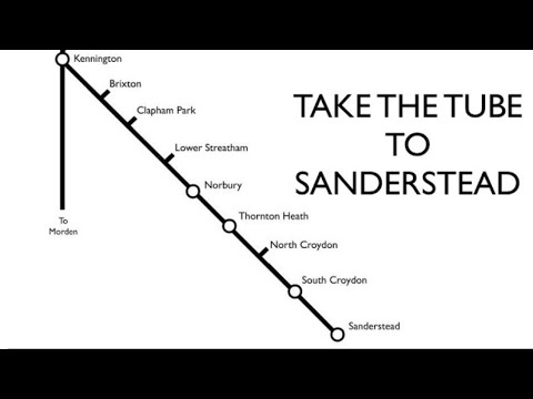 The Unbuilt Tube Line to Sanderstead (Re-Upload)