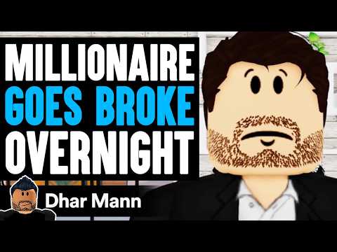 MILLIONAIRE Goes BROKE Overnight, What Happens Next Is Shocking | Dhar Mann x ShanePlays