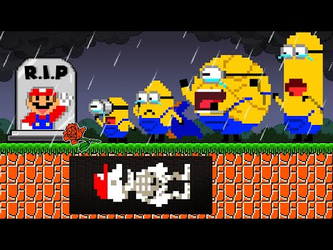 Please Wake Up... Mega Minions Team R.I.P Mario | Game Animation