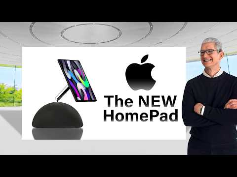 APPLE HomePad 2025 with AI Powered Security Camera LEAKED!