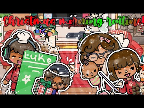 TRULY FAM *CHRISTMAS* MORNING ROUTINE!!🧑🏻‍🎄🎁 || PART 1!☃️  || VOICED TBLW RP!🔊