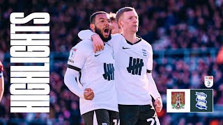 HIGHLIGHTS | Northampton Town 1-1 Birmingham City | Anderson header keeps us 🔝